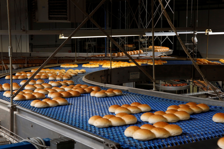 Correia Modular alimentícia fabricação de pães